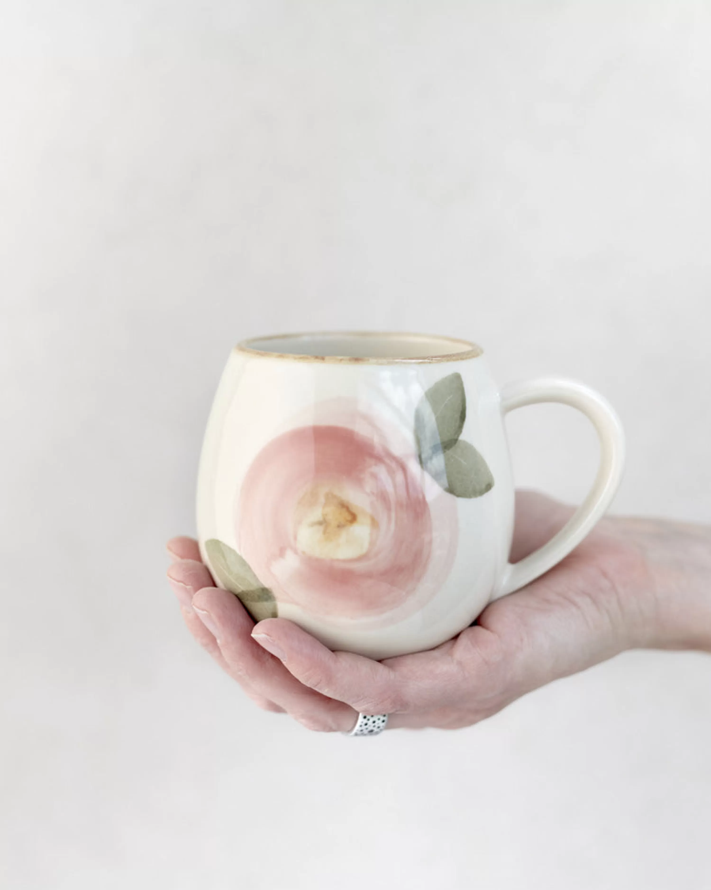 Robert Gordon Mugs & Cups-Canvas Mug / Orchard Blossom