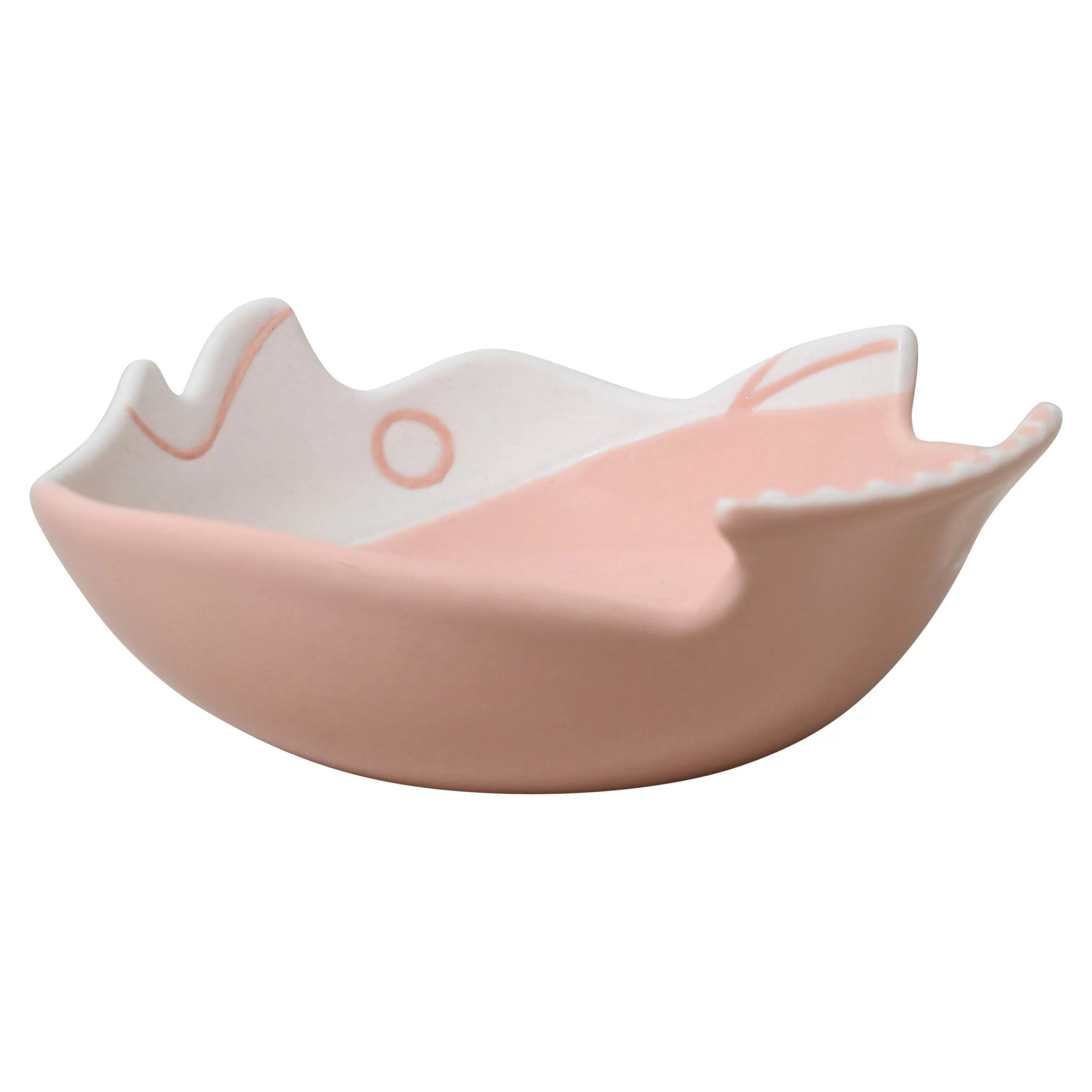 Robert Gordon Bowls-Dyson Condiment Bowl / Coral
